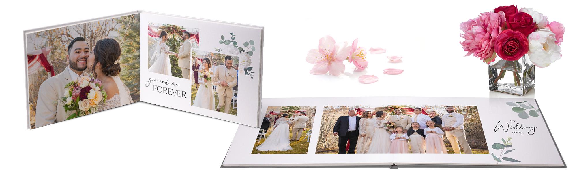 MAKE YOUR PREMIUM LAYFLAT HARDCOVER WEDDING BOOK